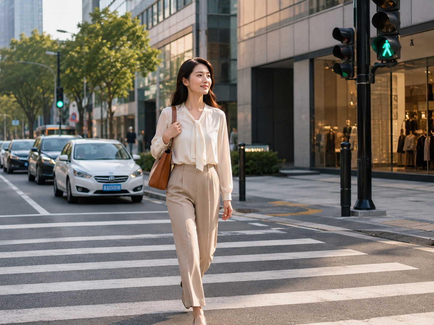 PD-15 过马路 / 在街上走	Crossing the Street