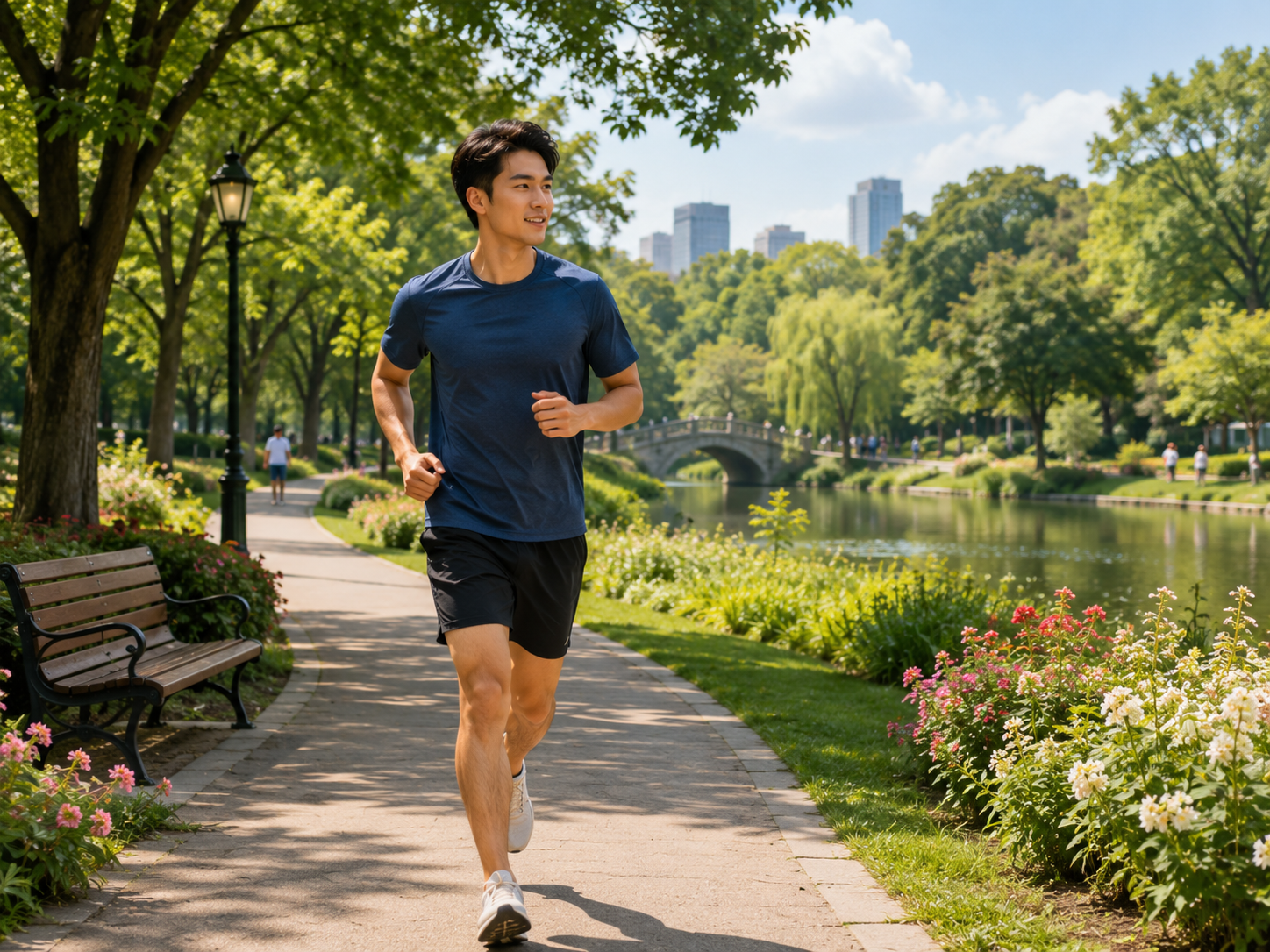 PD-17 在公园散步 / 跑步	Walking or Running in the Park