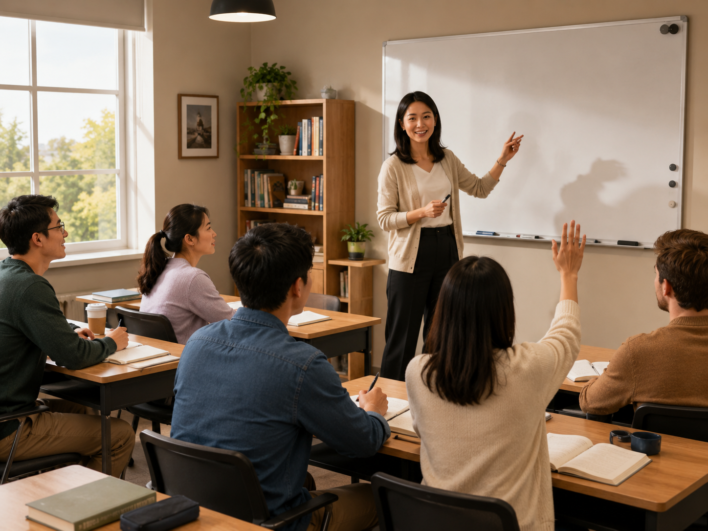 PD-19 在教室上课	Taking a Class