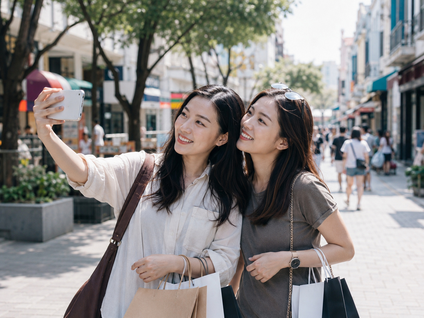 PD-23 和朋友逛街 / 拍照	Shopping and Taking Photos with Friends