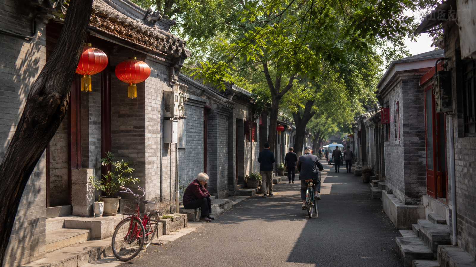 Hutongs in Beijing