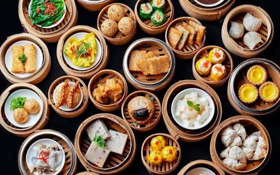 Dim sum and Cantonese food