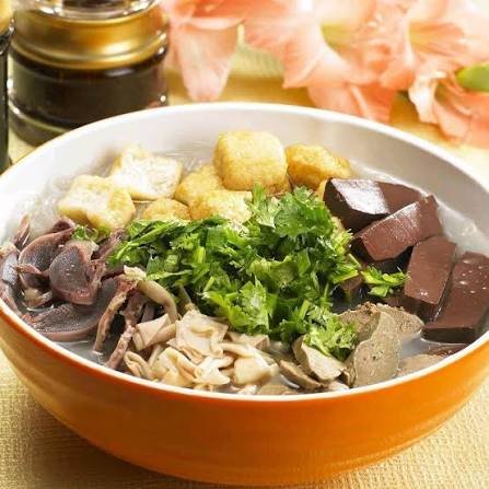 Duck Blood Vermicelli Soup