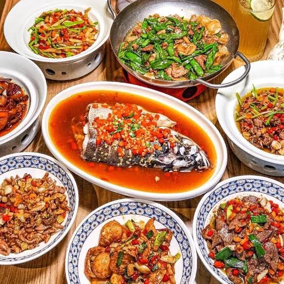 Spicy local dishes