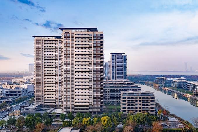 Modern city areas