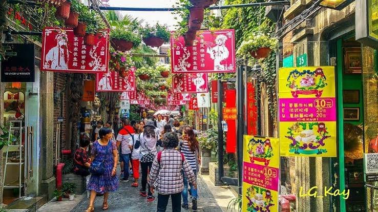 Tianzifang or old lane areas