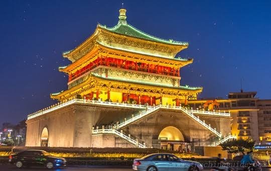 Bell Tower and Drum Tower in Xi'an