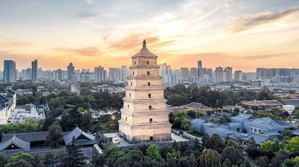 Big Wild Goose Pagoda in Xi'an