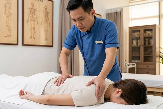 Tui na massage in traditional Chinese medicine