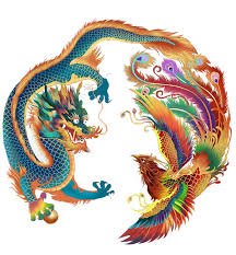 Dragon and phoenix symbols in Chinese culture