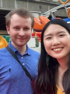 Meeting my student from Sweden in Bankok